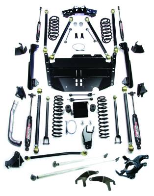 TeraFlex - TeraFlex 1249580 5" Pro LCG Long Arm Suspension Lift Kit for Jeep Wrangler TJ