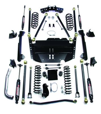 TeraFlex - TeraFlex 5" Pro LCG Long Arm Suspension Lift Kit for Wrangler TJ 1249575