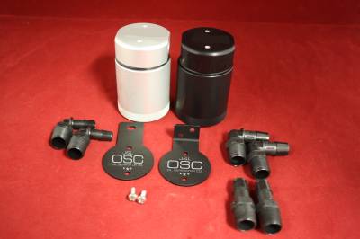 J&L Oil Separator Co - J&L Oil Separator 3.0 DIY Base Oil Separator Kit Silver 3001-C