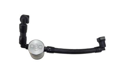 J&L Oil Separator Co - J&L Oil Separator 3.0 Passenger Side Mounted Oil Separator Silver 3050P-C