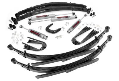 Rough Country Suspension Systems - Rough Country 12630 6" Suspension Lift Kit for 73-76 GM 1500 Truck/SUV 4WD