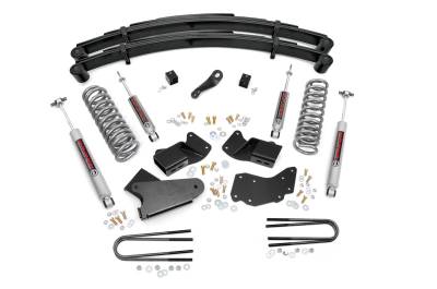 Rough Country Suspension Systems - Rough Country 48030 4" Suspension Lift Kit 83-97 Ford Ranger 4WD