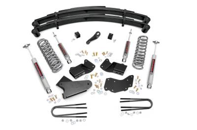 Rough Country Suspension Systems - Rough Country 48530 4" Suspension Lift Kit for 84-90 Ford Bronco II 4WD