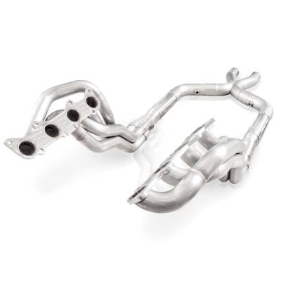 Stainless Works - Stainless Works SM12HORX SP Ford Mustang GT 11-14 Headers 1-7/8" Off-Road X-Pipe
