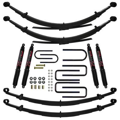 Skyjacker - Skyjacker C140CKS-B 4" Suspension Lift w/Shocks for 77-86 K3500 Pickup 4WD Gas