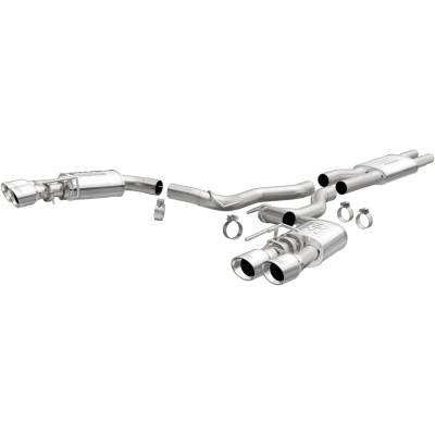 MagnaFlow Exhaust Products - MagnaFlow 19370 Street Series Stainless Cat-Back System for 18-23 Ford Mustang