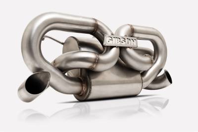 Gibson Performance Exhaust - Gibson Performance 98052 Polaris UTV Dual Exhaust