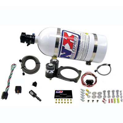 Nitrous Express - Nitrous Express 20943-10 Dodge Hellcat Nitrous Plate System w/10lb Bottle