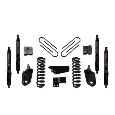 Skyjacker - Skyjacker 184BK-B 4" Lift Kit w/Black MAX Shocks for 80-96 Ford Bronco