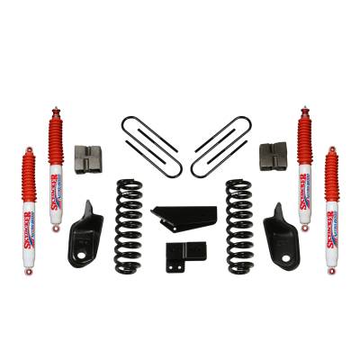 Skyjacker - Skyjacker 184BK-N 4' Suspension Lift Kit w/Shocks for 80-96 Ford Bronco