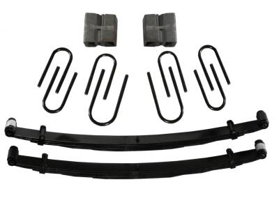 Skyjacker - Skyjacker C140CK-B 4" Suspension Lift Kit w/Black MAX Shocks for 77-87 GM 1 Ton