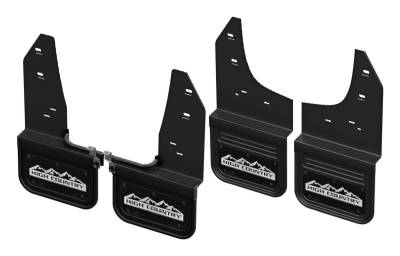 Gatorback - Gatorback 12" Black Front/Rear Mud Flap Set Silverado HD GCN203K-HCW