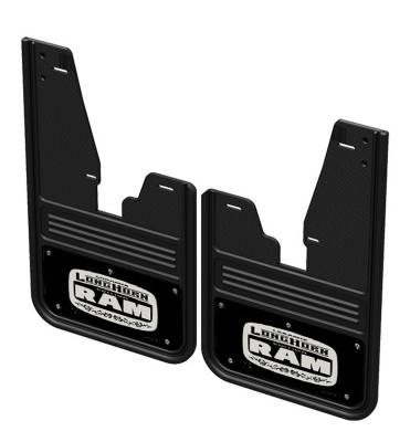 Gatorback - Gatorback 12" Black Front Mud Flaps for Ram Pickups GCR31F-LW