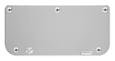 Gatorback - Gatorback Replacement 12" Mud Flap Plate Blank Stainless GB755100