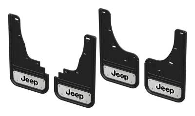 Gatorback - Gatorback 12" Black Front/Rear Mud Flap Set for Grand Cherokee WL GCR62K-J