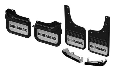 Gatorback - Gatorback 12" Black Front/Rear Mud Flap Set Sierra HD GCR200K-DX2