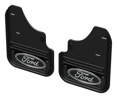 Gatorback - Gatorback 12" Black Rear Mud Flap Set Ford Edge GCR43R-3