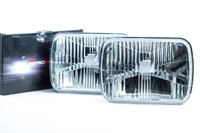 Morimoto - Morimoto LFRB130 Holley RetroBright LED Headlights Classic White 5x7 Each