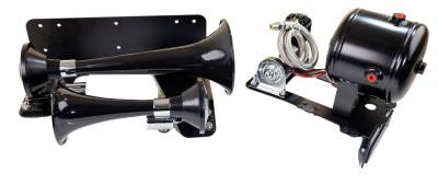 Kleinn Automotive Accessories - Kleinn Automotive GMTRK-4XTREME GM1500 Bolt-On Dual Train Horn