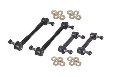 BMR Suspension - BMR Suspension ELK012 Sway Bar End Link Kit4Pc Adjustable for 15-16 Mustang