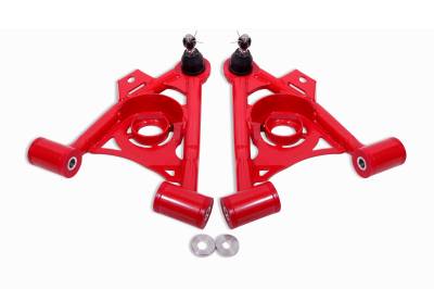 BMR Suspension - BMR Suspension AA034R A-Arms Lower Coilover Adj Rod End Tall Ball Joint