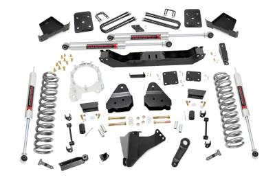 Rough Country Suspension Systems - Rough Country 51740 6" Suspension Lift for 17-22 Ford F250/F350 SD Diesel 4WD
