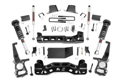 Rough Country Suspension Systems - Rough Country 57541 6" Suspension Lift Kit for 11-13 Ford F150 4WD