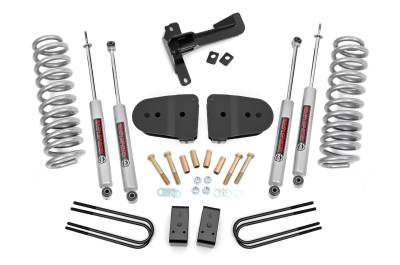 Rough Country Suspension Systems - Rough Country 43630 3" N3 Lift Kit for 23-24 F250 Super Duty Diesel 4WD