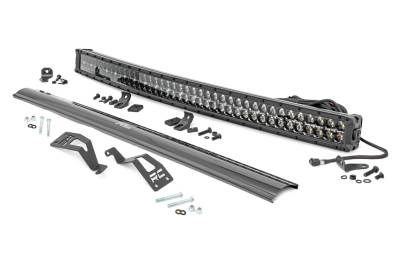 Rough Country Suspension Systems - Rough Country 97037 Windshield Mount 40" LED Light Bar Kit for Can-Am Commander