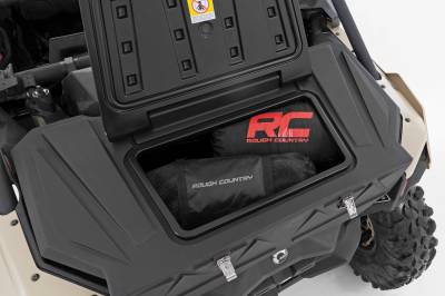 Rough Country Suspension Systems - Rough Country 97075 Rear Bed Cargo Storage Box Black for Can-Am Maverick X3