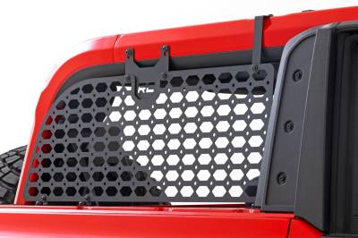 Rough Country Suspension Systems - Rough Country Rear Side Window MOLLE Panel Kit 21-25 Ford Bronco 2DR 51128