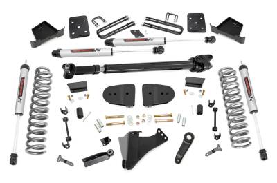 Rough Country Suspension Systems - Rough Country 43771 6" V2 Suspension Lift Kit 23-25 Ford F250/F350 Diesel 4WD