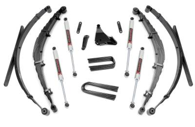 Rough Country Suspension Systems - Rough Country 49740 6" Suspension Lift Kit for 99-04 Super Duty V10/Diesel 4WD