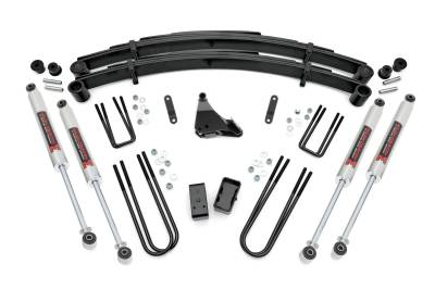 Rough Country Suspension Systems - Rough Country 49540 4" Suspension Lift Kit 99-04 Super Duty V10/Dsl 4WD