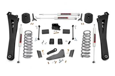 Rough Country Suspension Systems - Rough Country 37340 5" Suspension Lift Kit for 14-18 Ram 2500 4WD Gas