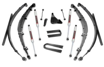 Rough Country Suspension Systems - Rough Country 49240 6" Suspension Lift Kit for 99 Super Duty V10/Diesel 4WD