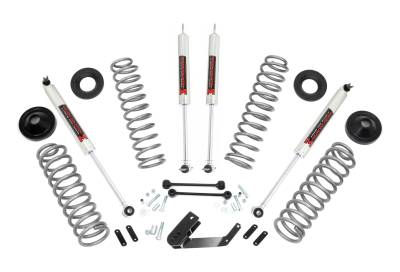 Rough Country Suspension Systems - Rough Country 3.25" Suspension Lift Kit for 07-18 Wrangler JK 2DR 4WD 67640