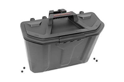 Rough Country Suspension Systems - Rough Country 97061 Underseat Storage Box RH Black for Can-Am Defender HD