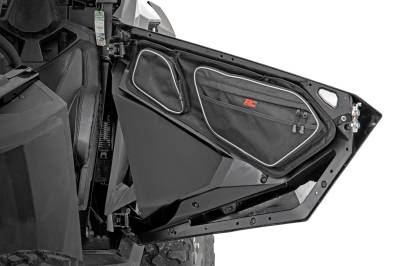 Rough Country Suspension Systems - Rough Country Door Storage Bags Black for Polaris RZR Pro 93070