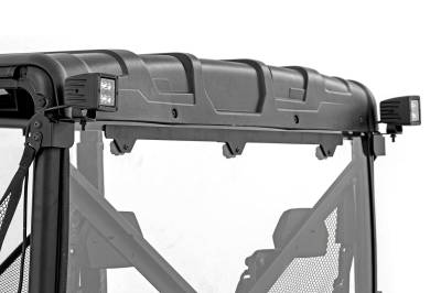 Rough Country Suspension Systems - Rough Country 93084 Rear Cab Mount 3" LED Pod Light Kit for Polaris Ranger