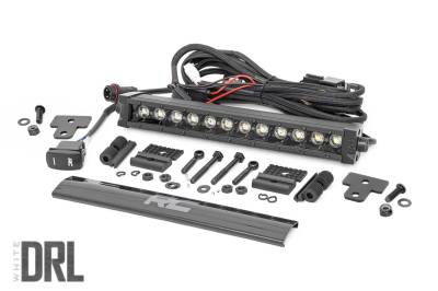 Rough Country Suspension Systems - Rough Country Bumper Mount 12" LED Light Bar Kit for Defender HD 97004