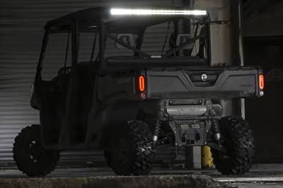 Rough Country Suspension Systems - Rough Country 71019 Rear Cab Mount 50" LED Light Bar Kit for Can-Am Defender HD