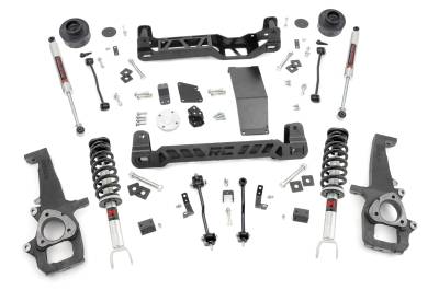 Rough Country Suspension Systems - Rough Country 33340 4" Suspension Lift Kit for 12-18 Ram 1500/Classic 4WD