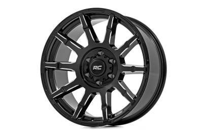 Rough Country Suspension Systems - Rough Country 83 Series Wheel 20x9 6x135 -12mm Gloss Black 83200917