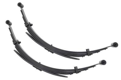 Rough Country Suspension Systems - Rough Country 8028Kit 6" Lift Rear Leaf Spring Kit for 73-91 GM 1/2 Ton 4WD