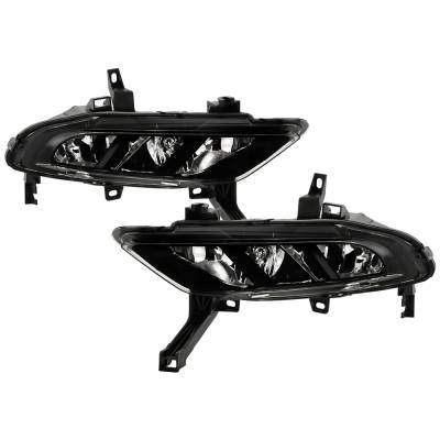 Spyder Auto - Spyder Auto 9051258 OEM Fog Lights w/Switch Clear for 16-18 Nissan Maxima
