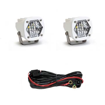 Baja Designs - Baja Designs 387805WT S1 White LED Auxiliary Light Pod Pair