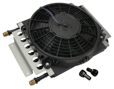 Derale - Derale 15820 8 Pass Electra-Cool Remote Cooler -8AN Inlets