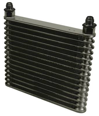 Derale - Derale 15851 13 Row Atomic-Cool Plate & Fin Replacement Oil Cooler -8AN
