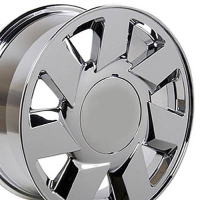 OE Wheels LLC - OE Wheels CA01 17x7.5 5x115 50mm Chrome CA01-17075-5115-50C